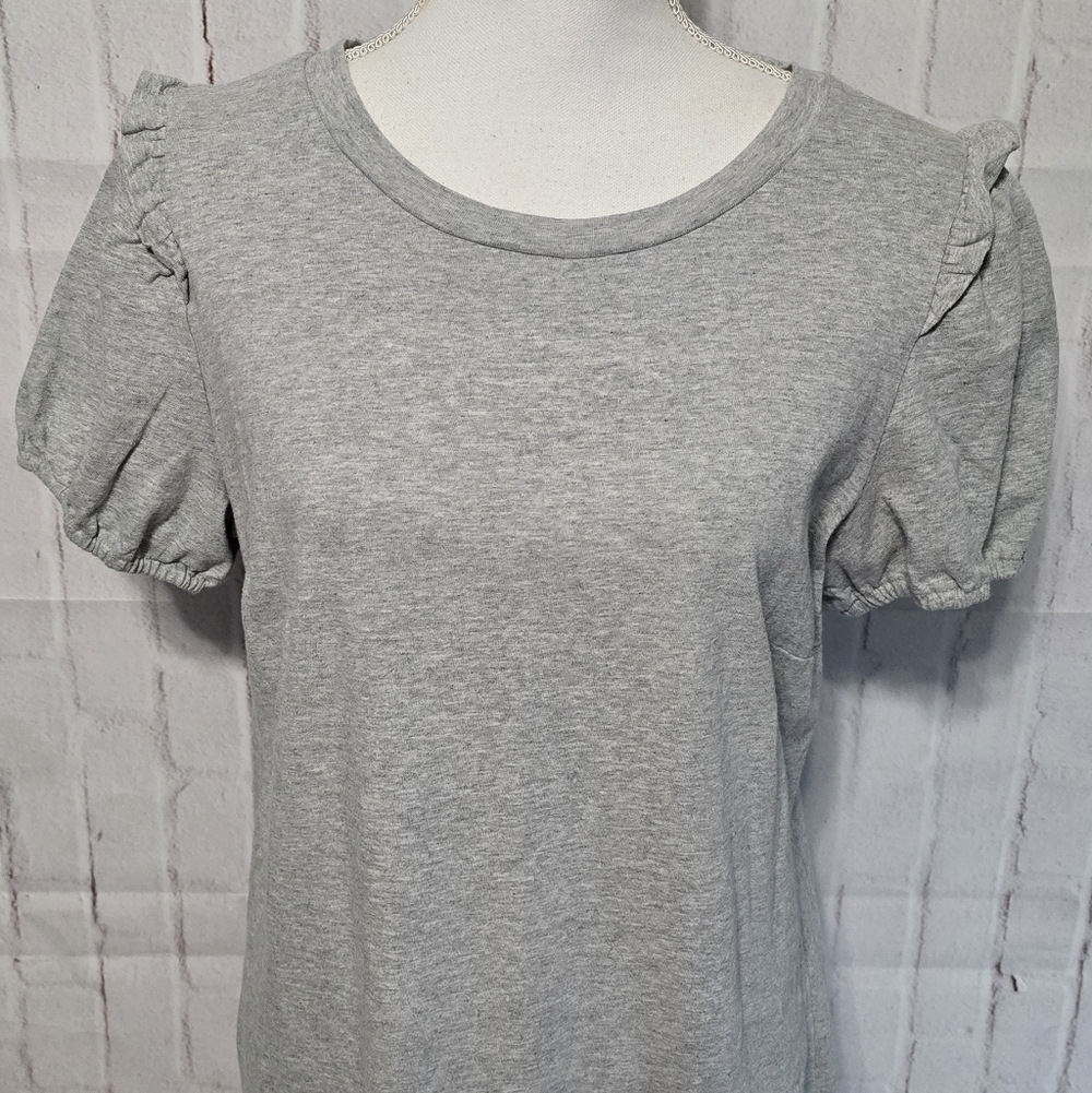 Nine West Heather Gray T-Shirt Dress - Picture 2 of 5